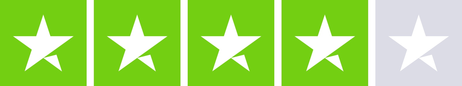 Trustpilot stars